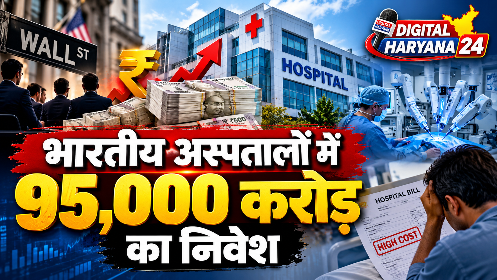 भारतीय अस्पतालों में 95,000 करोड़ का निवेश, मरीजों की जेब पर कितना बढ़ा इलाज का बोझ? वॉल स्ट्रीट के दांव ने छेड़ी नई बहस